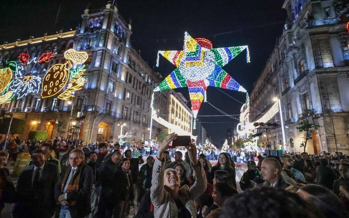 Llegó La Navidad Alumbrado Llena De Colores El Zócalo Capitalino El Sol De México Noticias 0567